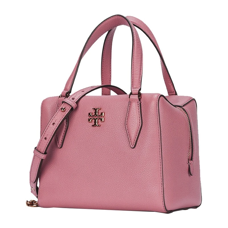 商品Tory Burch|TORY BURCH 女士粉色牛皮链条单肩包 76958-651,价格¥3217,第5张图片详细描述