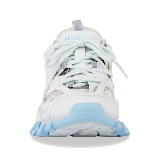商品Balenciaga|Balenciaga/巴黎世家 TRACK系列 女士白色柔和网眼和尼龙运动鞋542436W3AC49045,价格¥7309,第3张图片详细描述