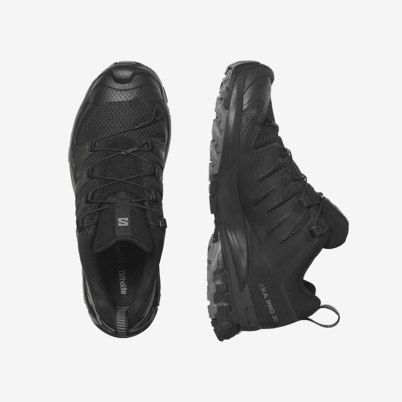 商品Salomon|SALOMON 24新款 XP3V系列女士黑色纺织耐用越野跑鞋,价格¥1212,第2张图片详细描述