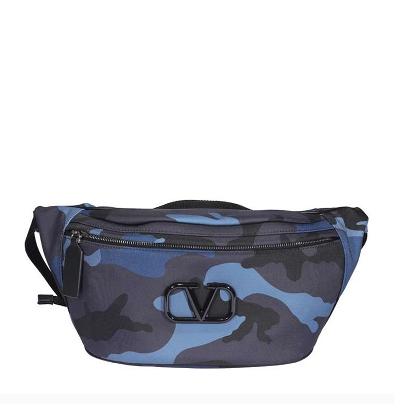 商品[国内直发] Valentino|Valentino 华伦天奴 男士蓝色迷彩腰包 TY2B0827-MPR-GS5,价格¥5325,第5张图片详细描述