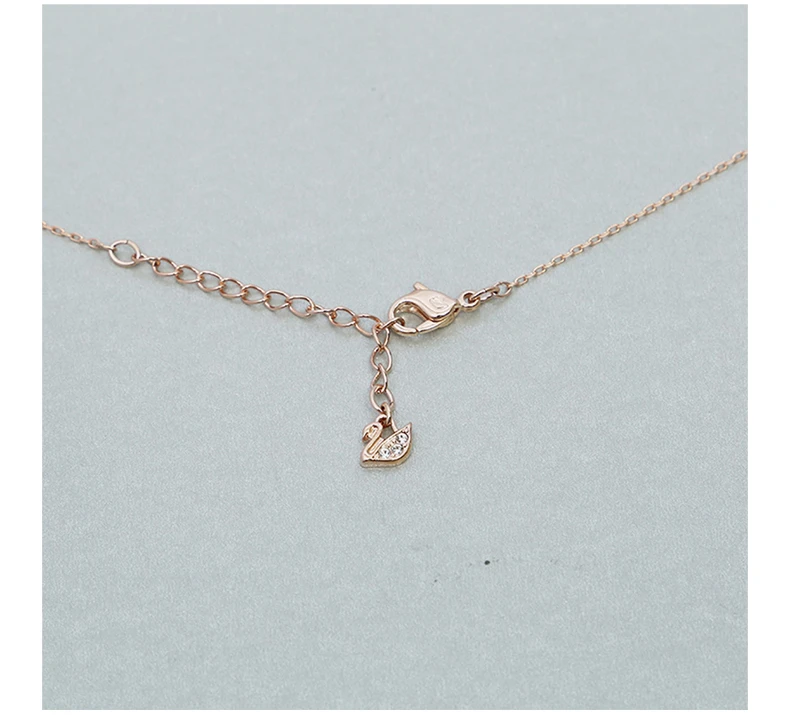 商品Swarovski|SWAROVSKI 玫瑰金色女士项链 5272364,价格¥552,第6张图片详细描述