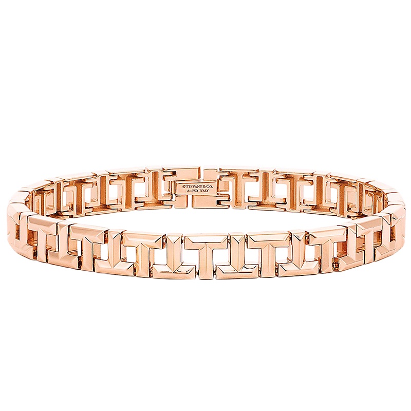 商品Tiffany & Co.|  Tiffany & Co./蒂芙尼 18K金 玫瑰金 True 窄式手链GRP10612,价格¥64338,第3张图片详细描述
