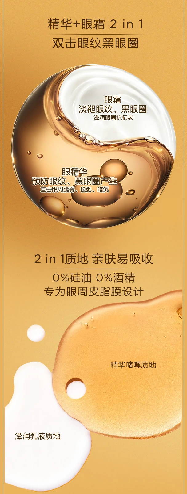 商品Clarins|CLARINS 娇韵诗 双萃焕活眼部精华眼霜 20ml,价格¥554,第4张图片详细描述