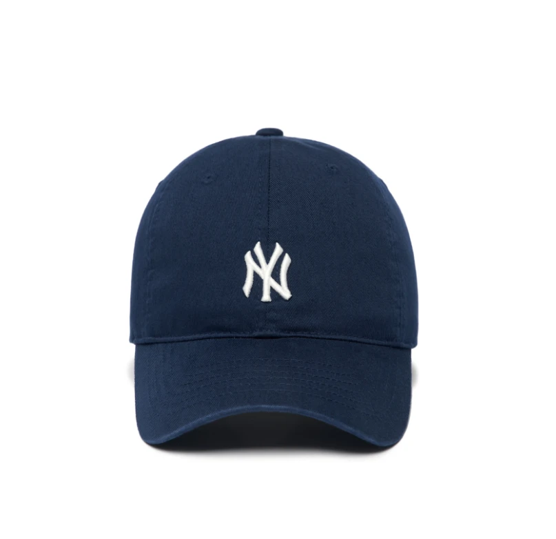 商品MLB|【享贝家】ZY- MLB 棒球帽复古小标LOGO 运动休闲鸭舌帽 男女同款 藏蓝色 3ACP7701N-50NYS,价格¥183,第2张图片详细描述