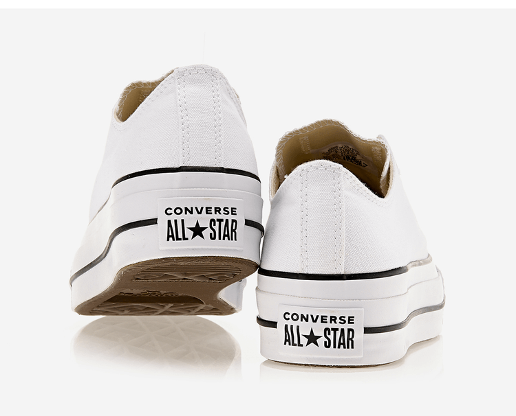 商品Converse|【Brilliant|包邮包税】匡威 CTAS LIFT OX 女生  运动鞋 帆布鞋  560251C White/Black/White,价格¥492,第3张图片详细描述