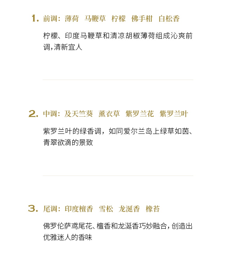 商品Creed|Creed信仰千年帝国男士香水 清新海洋木质香调 王者之香,价格¥1217,第4张图片详细描述