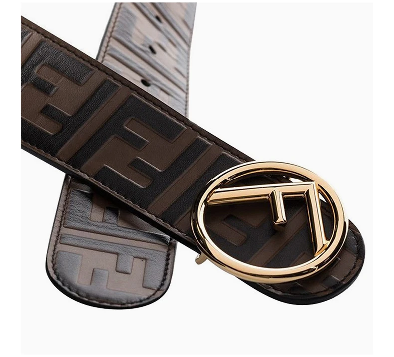 商品Fendi|FENDI  女士拼色皮革腰带 8C0585-AAFM-F13VK,价格¥3182,第5张图片详细描述