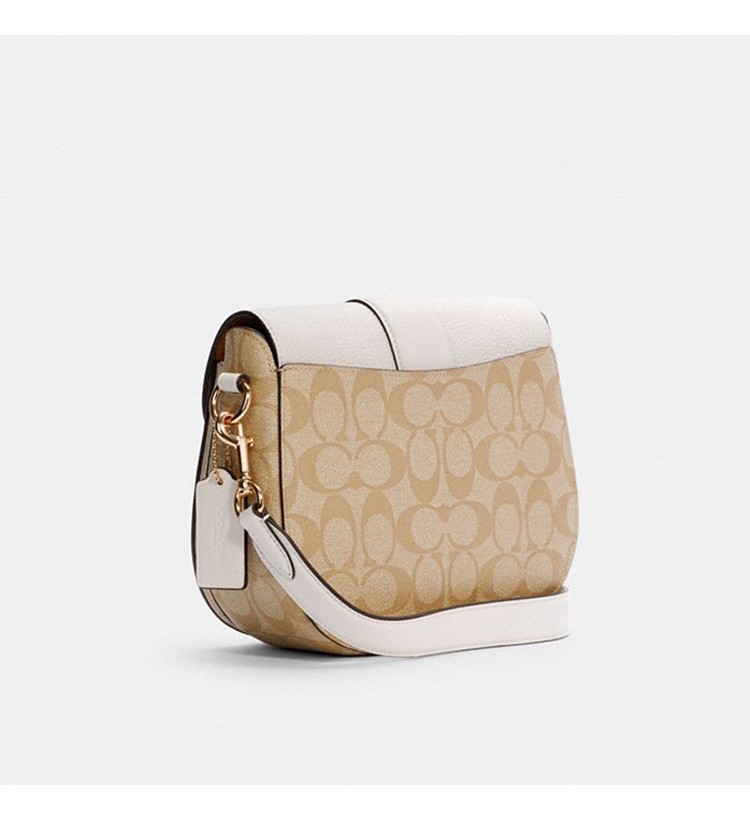 商品[国内直发] Coach|COACH【全国联保】Georgie 21单肩马鞍包手袋C2806,价格¥1622,第10张图片详细描述