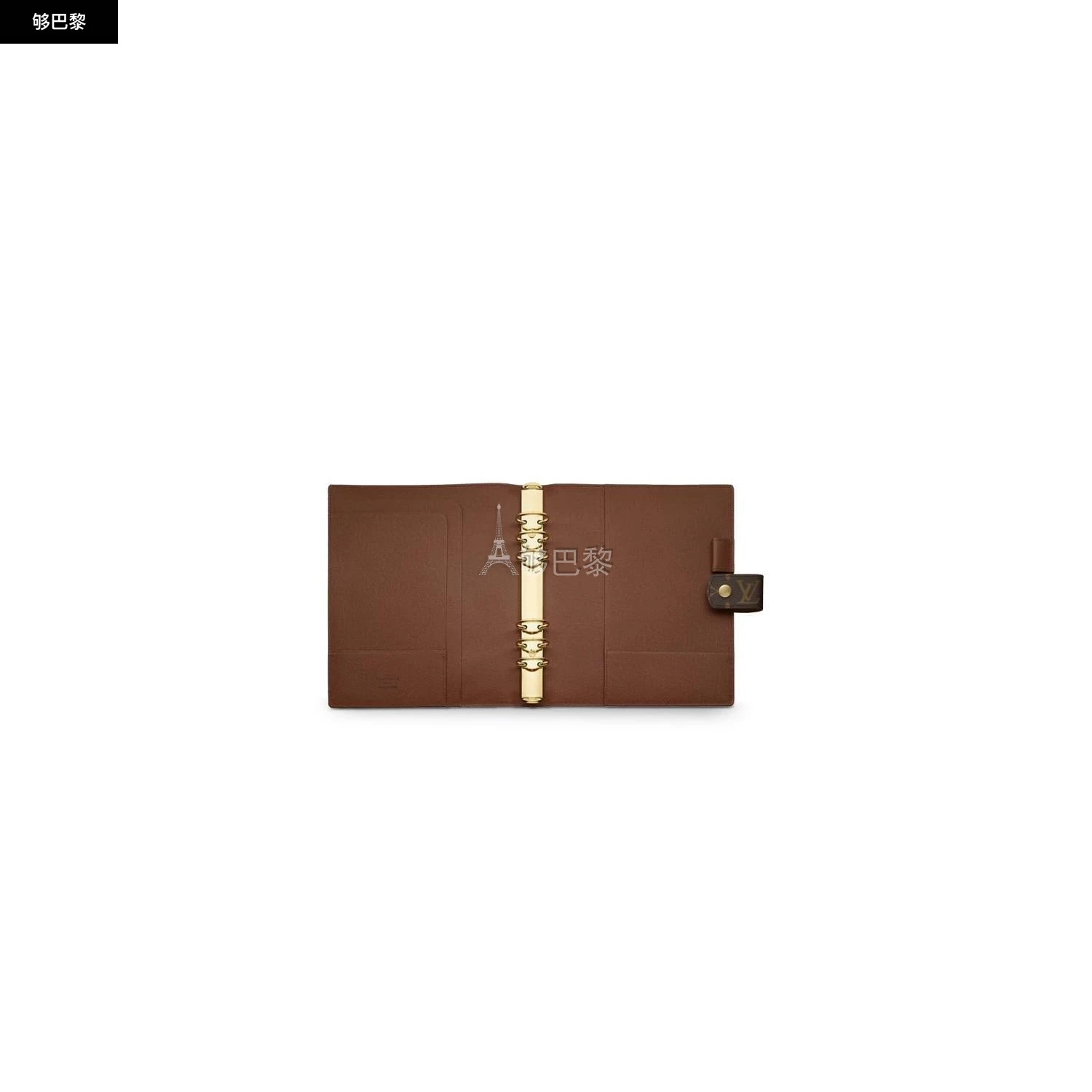商品Louis Vuitton|【预售】 LV路易威登 25春夏 女士 文具 大号活页记事本封面 R20106 ,价格¥6778,第4张图片详细描述