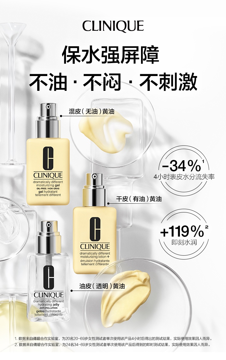 商品Clinique|倩碧天才黄油混皮/干皮保湿乳液 修护皮脂膜补水保湿 维稳滋润,价格¥135,第1张图片详细描述