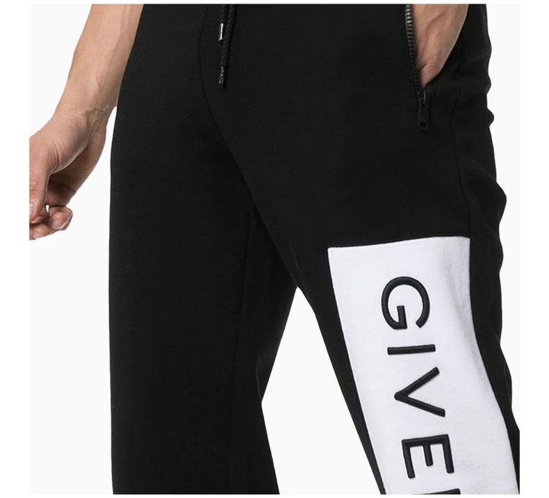 商品[国内直发] Givenchy|GIVENCHY 黑色男士休闲裤 BM509G30AF-001,价格¥4115,第8张图片详细描述
