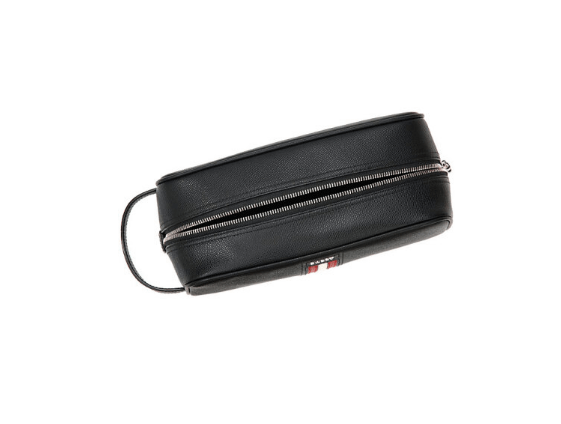 商品Bally|巴利 TAKIMO 黑色红白条纹织带手拿包TAKIMO.LT-6226521（澳门仓发货）,价格¥2587,第7张图片详细描述