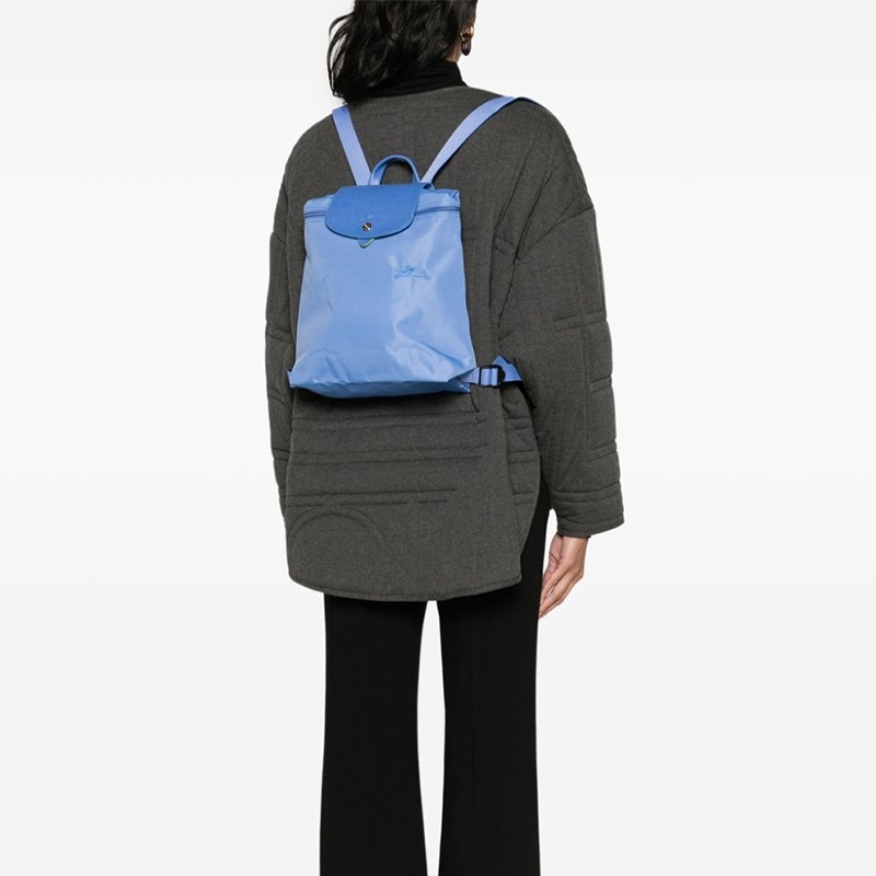 商品Longchamp|珑骧 23新款 LE PLIAGE女士中号帆布背包（两色可选）,价格¥1450,第7张图片详细描述
