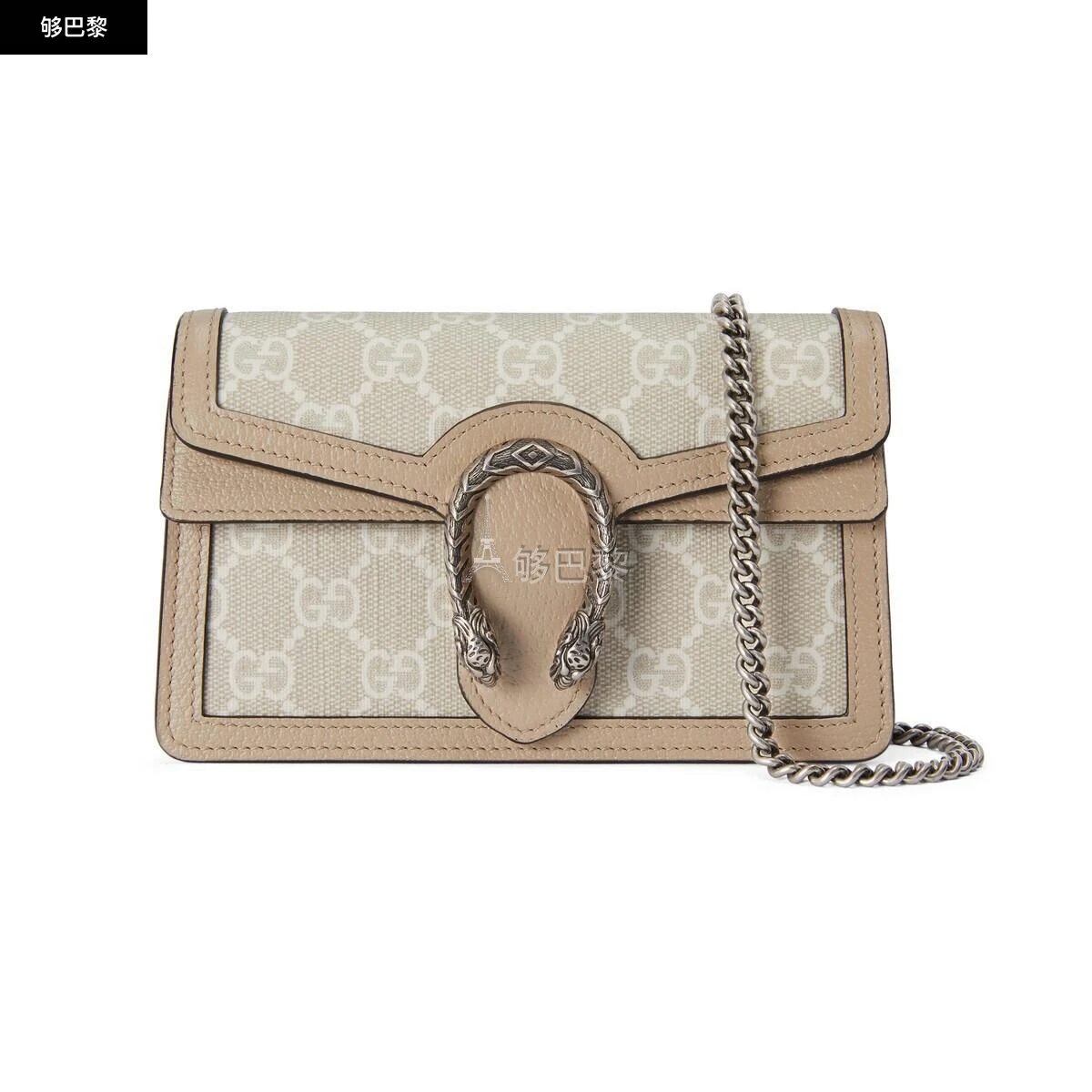 商品Gucci|【预售】 古驰 24秋冬 女士 单肩包 Dionysus系列GG超迷你手袋 476432 UULBN 9683,价格¥8245,第2张图片详细描述