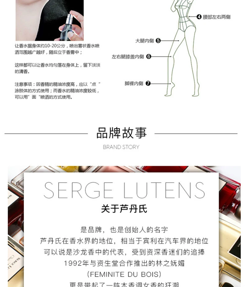 商品Serge Lutens|【包邮装】SERGE LUTENS 芦丹氏 孤女孤儿怨香水EDP 50ML,价格¥661,第6张图片详细描述