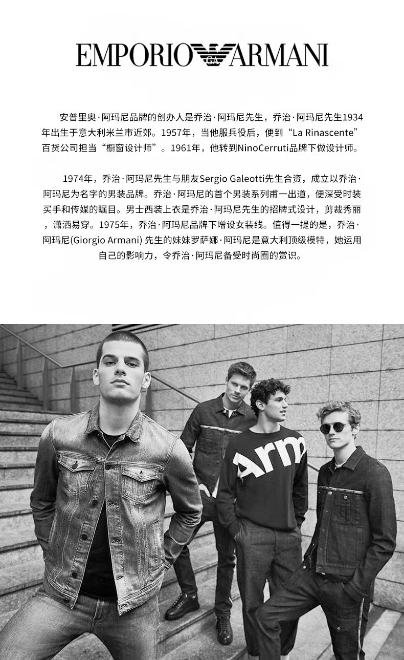 商品Emporio Armani|阿玛尼(Emporio Armani) 皮革表带时尚满天星欧美表石英女士腕表  AR11424,价格¥4139,第1张图片详细描述