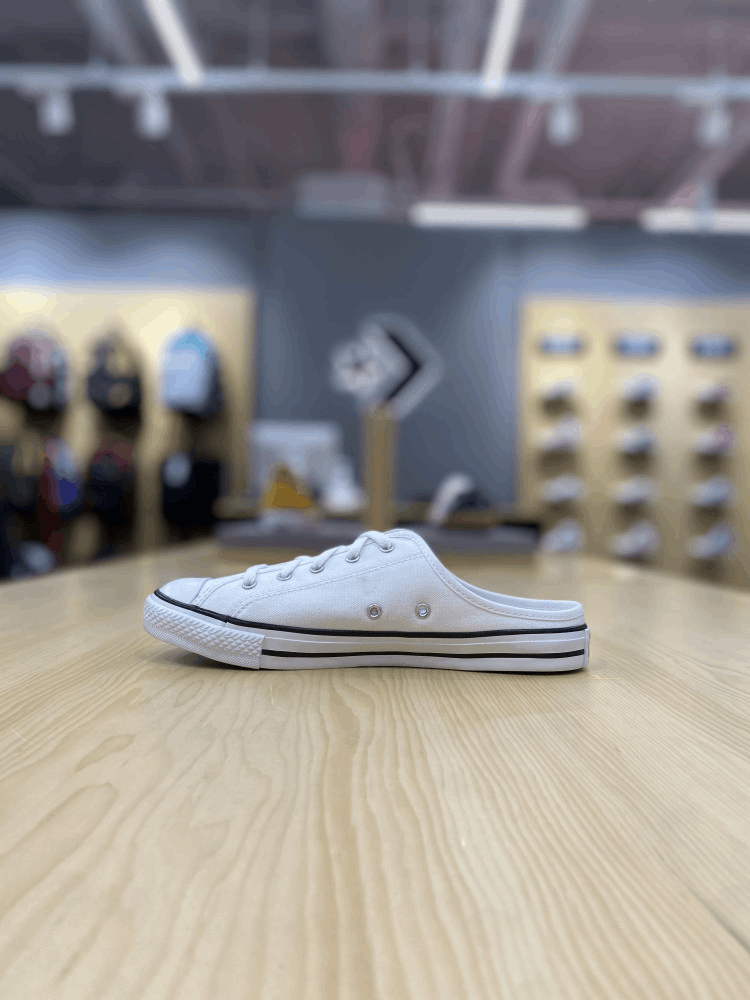 商品Converse|【韩国直邮|包邮包税】匡威 CHUNK TAYLOR ALL STAR DANITY MUL 白色 帆布鞋 567946C,价格¥344,第2张图片详细描述