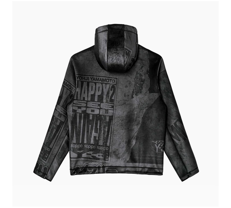 商品Y-3|Y-3 黑色男士卫衣/帽衫 HB3319,价格¥2198,第5张图片详细描述