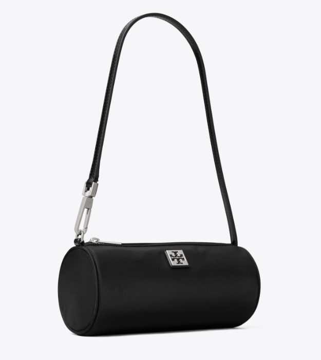 商品Tory Burch|汤丽伯奇女士Virginia 圆筒包手提单肩包（香港仓发货）,价格¥1657,第6张图片详细描述