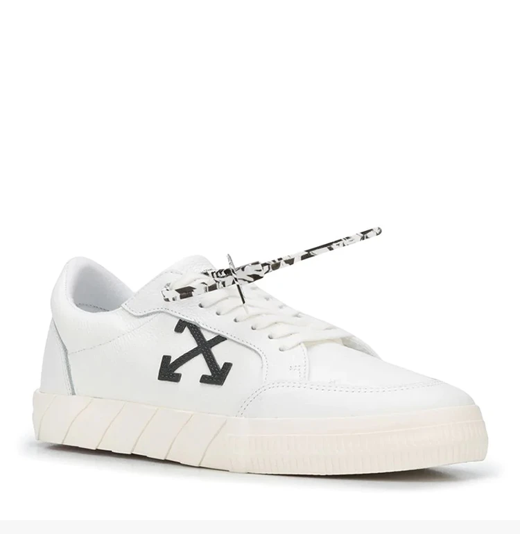 商品Off-White|OFF WHITE 男士白色配黑色箭头休闲运动鞋 OMIA085E20LEA001-0181,价格¥1599,第5张图片详细描述