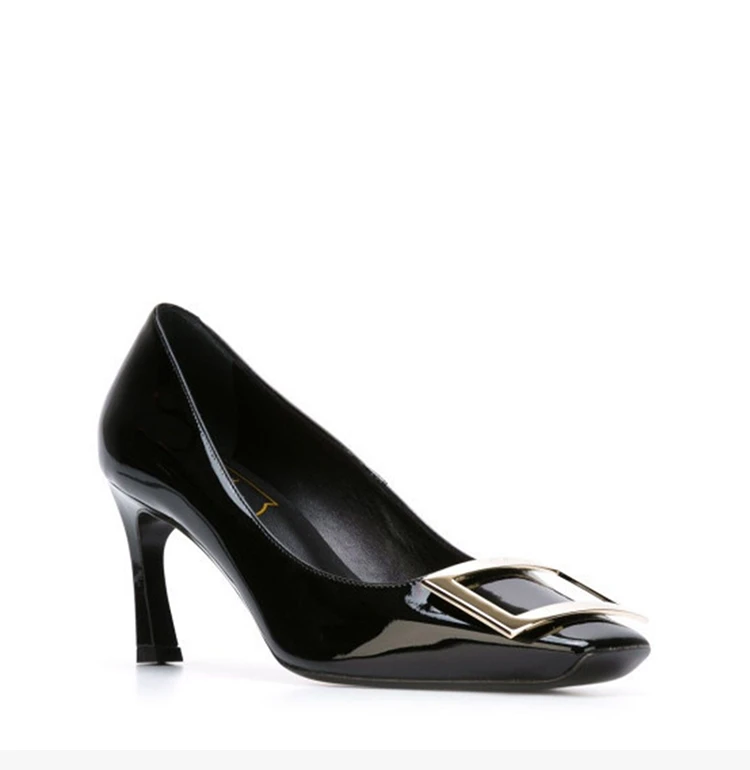 商品[国内直发] Roger Vivier|ROGER VIVIER 黑色女士高跟鞋 RVW40015280-D1P-B999,价格¥7114,第5张图片详细描述