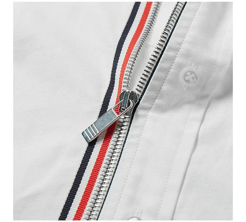 商品Thom Browne|THOM BROWNE 白色男士衬衫 MWL275A-03143-960,价格¥2631,第8张图片详细描述