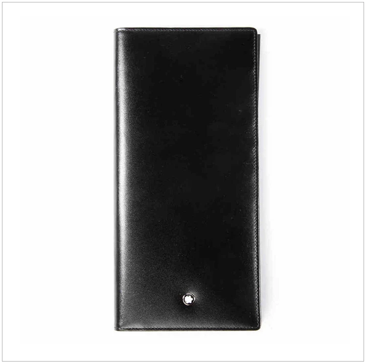 商品[国内直发] MontBlanc|Mont Blanc 万宝龙 男士黑色牛皮钱包 7165,价格¥2204,第4张图片详细描述