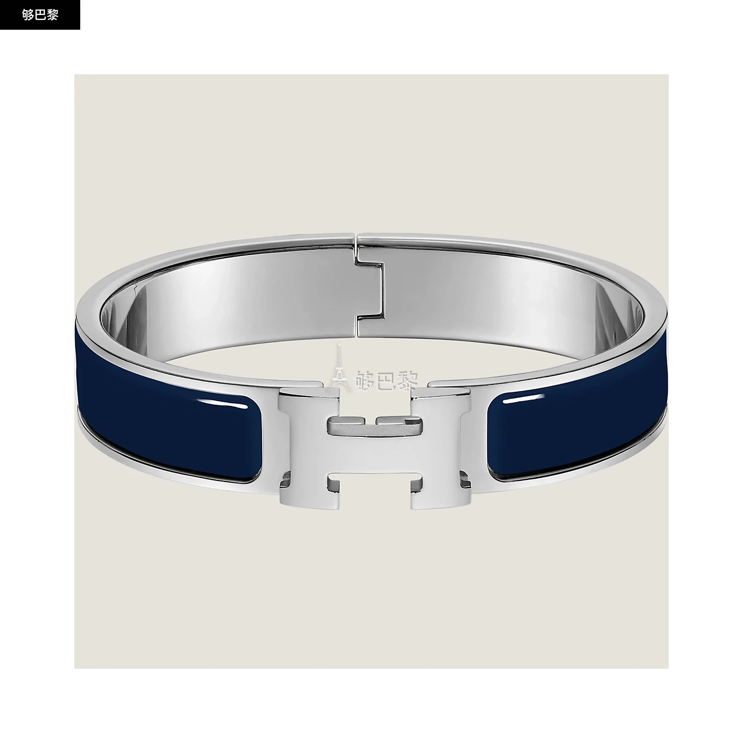 商品Hermes|【预售】 爱马仕 25春夏 女士 手镯 Bracelet Clic H H700001FP4Z ,价格¥6919,第2张图片详细描述