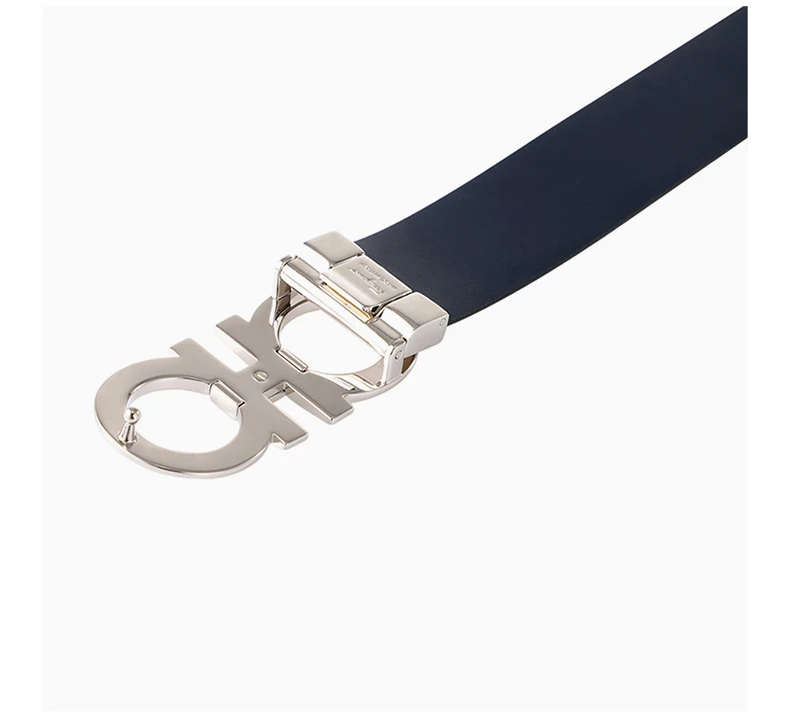 商品Salvatore Ferragamo|SALVATORE FERRAGAMO 黑色男士腰带 67-9939-746527,价格¥2521,第7张图片详细描述