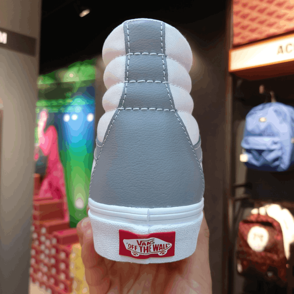 商品Vans|【韩国直邮|包邮包税】万斯 Sk8-Hi #Classic Sport #男女通用鞋 # frost gray/true white (VN0A5JMJA51),价格¥396,第4张图片详细描述