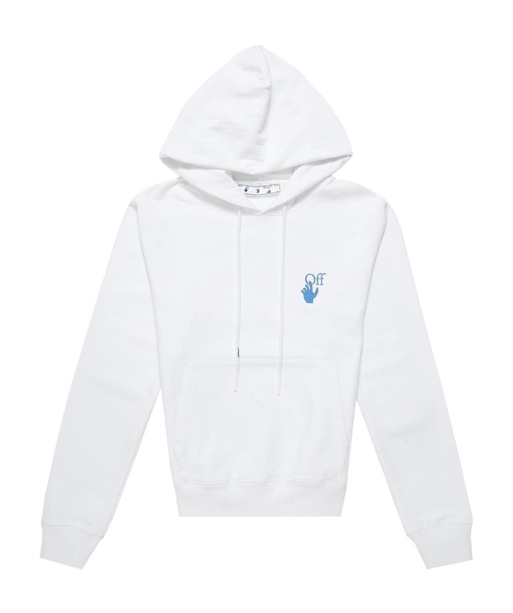 商品Off-White|男白棉连帽长袖套头卫衣 OMBB034F21FLE001-0184（澳门仓发货）,价格¥3543,第4张图片详细描述