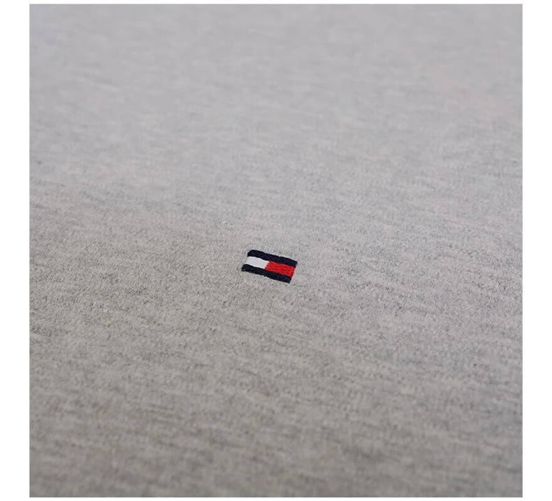 商品[国内直发] Tommy Hilfiger|TOMMY HILFIGER 灰色女士POLO衫 78J8752-031,价格¥374,第8张图片详细描述