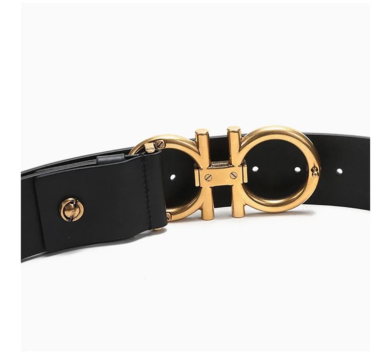 商品[国内直发] Salvatore Ferragamo|SALVATORE FERRAGAMO 黑色男士腰带 67-9991-702825【包装随机，部分无包装盒】,价格¥3329,第7张图片详细描述