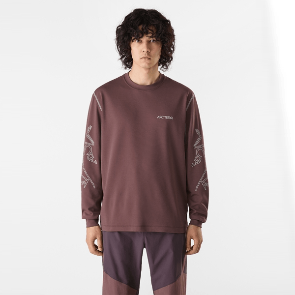 商品Arc'teryx|【Brilliant|包邮包税】始祖鸟 COPAL LS BIRD SLEEVE TEE[DROP05] 柯巴脂 LS 鸟袖 T 恤 ATNSUX6634,价格¥2150,第13张图片详细描述