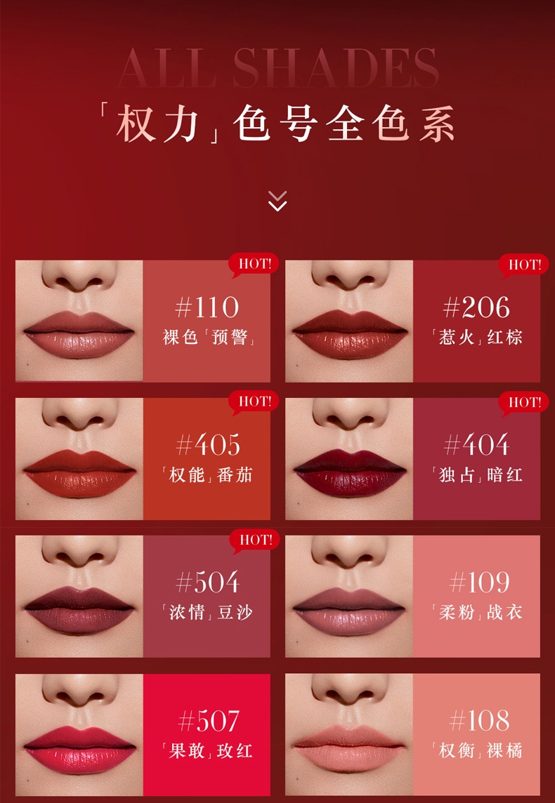 商品Giorgio Armani| 阿玛尼 权力口红唇膏3.1g,价格¥401,第3张图片详细描述
