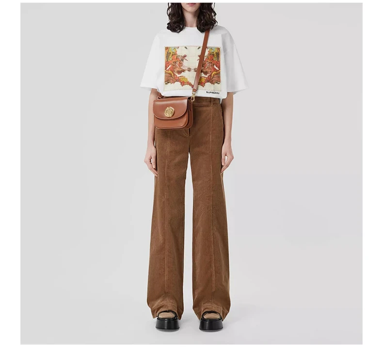 商品Burberry|BURBERRY 女士T恤白色 8056582,价格¥2367,第8张图片详细描述