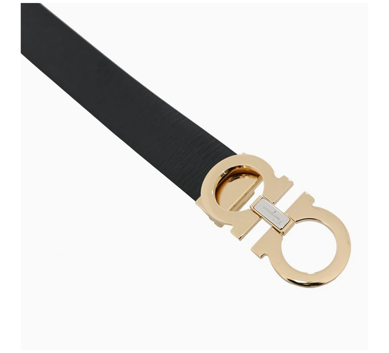 商品Salvatore Ferragamo|SALVATORE FERRAGAMO 男士黑色腰带 67-9493-0754204,价格¥2861,第6张图片详细描述