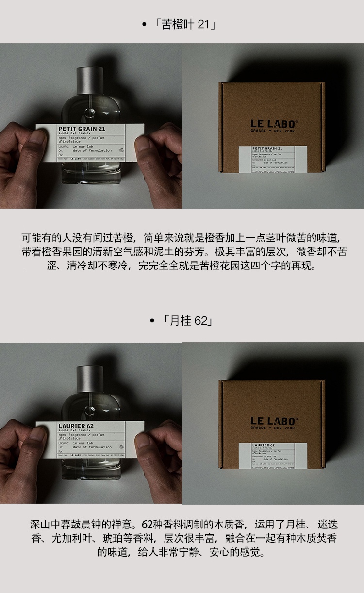 商品Le Labo|预售1-3个工作日 香水实验室 经典系列室内香氛喷雾100ml,价格¥828,第4张图片详细描述