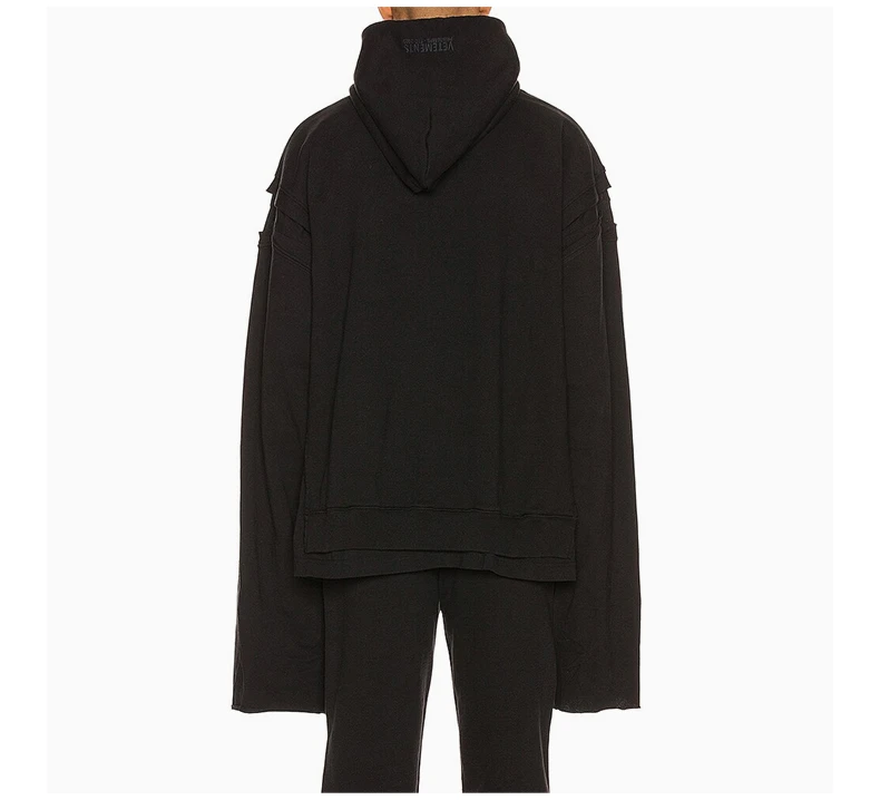 商品Vetements|VETEMENTS 黑色男士卫衣/帽衫 SS20TR184-BLACK,价格¥3533,第6张图片详细描述