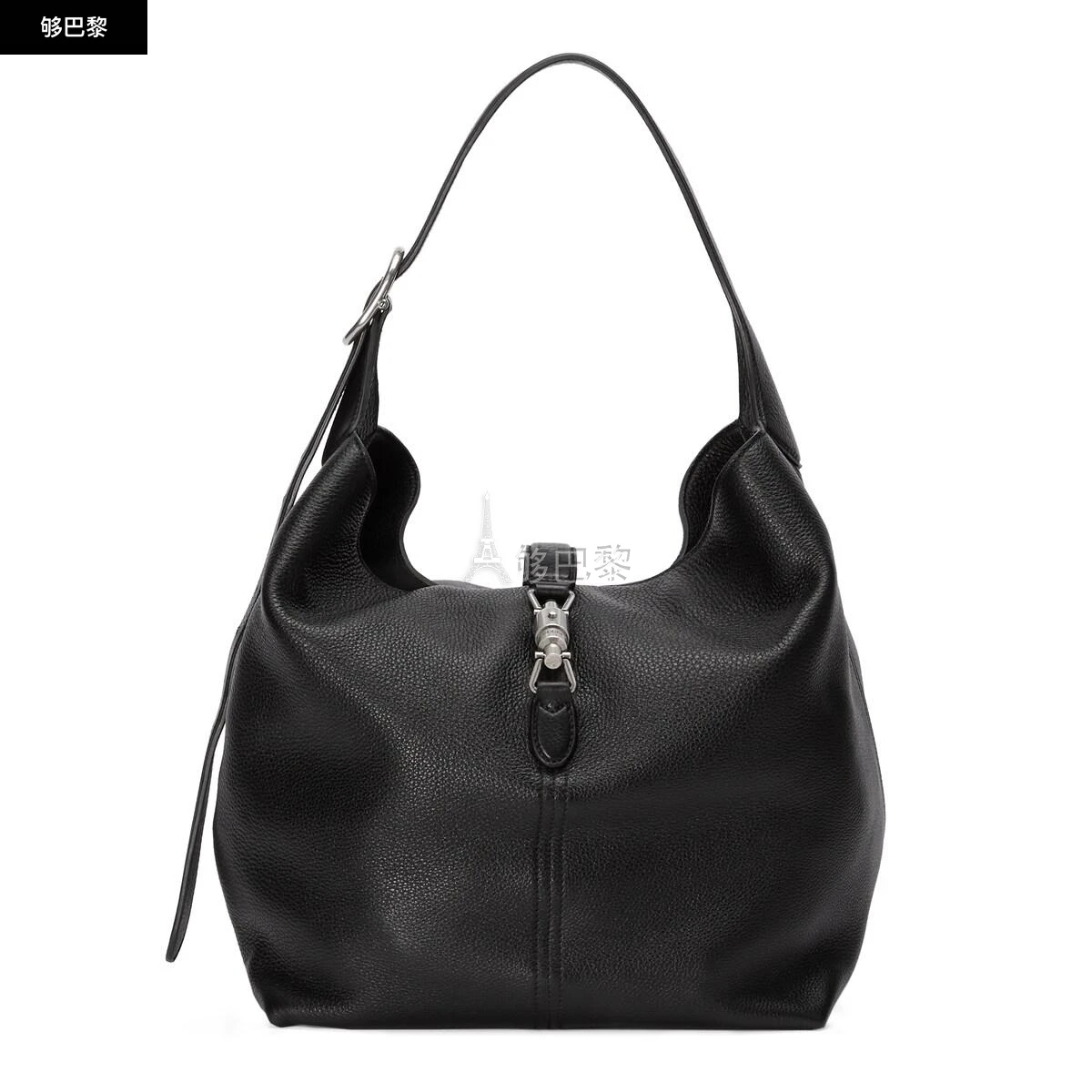 商品Gucci|【预售】 古驰 25春夏 男士 单肩包 JACKIE 1961系列小号肩背包 763103 AACLF 1000 ,价格¥27829,第5张图片详细描述