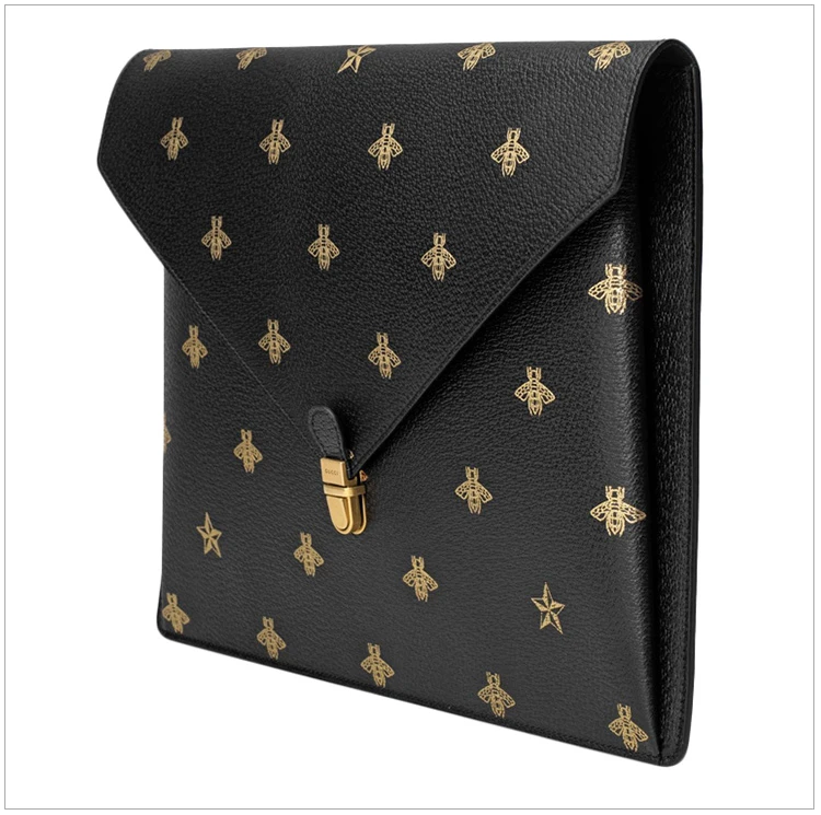 商品[国内直发] Gucci|GUCCI 黑色男士手拿包 500976-DJ2LT-1055,价格¥8867,第4张图片详细描述