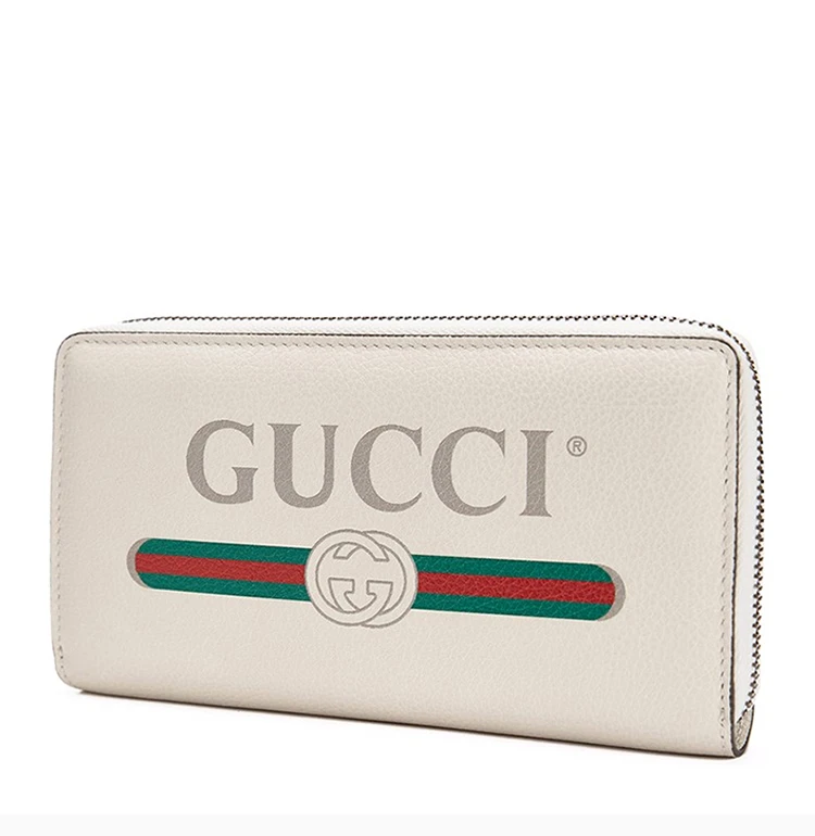 商品[国内直发] Gucci|GUCCI 白色男士长款钱夹 496317-0GCAT-8820,价格¥7752,第5张图片详细描述