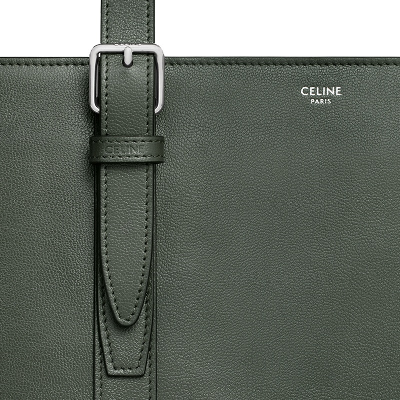 商品Celine|赛琳 23新款男士卡其色小牛皮手提包,价格¥13495,第5张图片详细描述