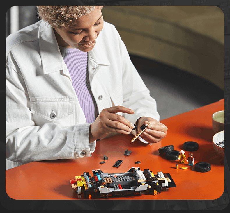 商品[国内直发] LEGO|（新品）乐高积木玩具10300《回到未来》时光机拼搭积木收藏玩具礼物,价格¥1647,第11张图片详细描述