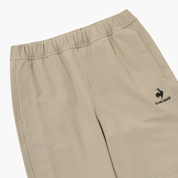 商品【预售商品15天发货】 LE COQ SPORTIF|尼龙弹力抓绒运动裤子舒适时尚 QP423CPTO1-BEG0,价格¥593,第24张图片详细描述