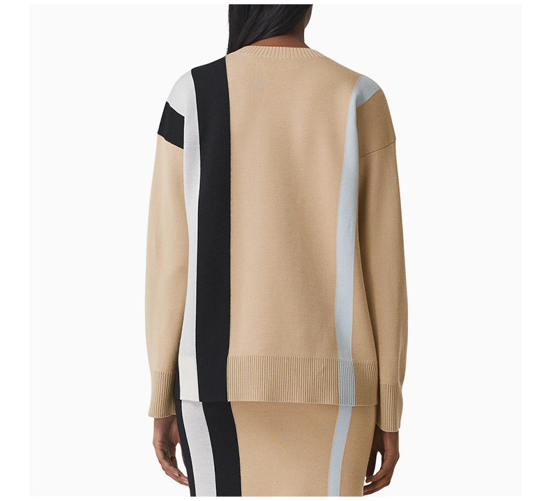 商品Burberry|BURBERRY 米色女士针织衫/毛衣 8039185,价格¥4228,第7张图片详细描述