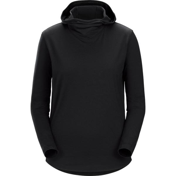 商品Arc'teryx|【Brilliant|包邮包税】始祖鸟 LANA MERINO WOOL HOODY W[SS23] 新款上市 Lana 美利奴羊毛连帽衫女装 ATNSWX6291,价格¥1447,第2张图片详细描述