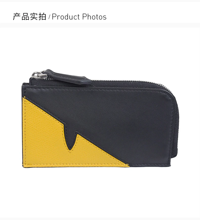 商品Fendi|Fendi 芬迪 男士黑色钱包 7M0270-A9ZA-F0R2A,价格¥1577,第3张图片详细描述