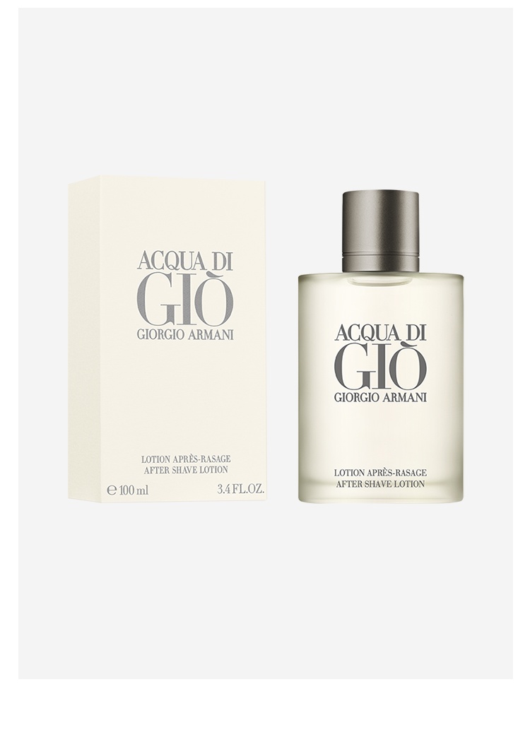 商品Giorgio Armani|阿玛尼 男士须后水100ml 寄情香水味,价格¥402,第2张图片详细描述