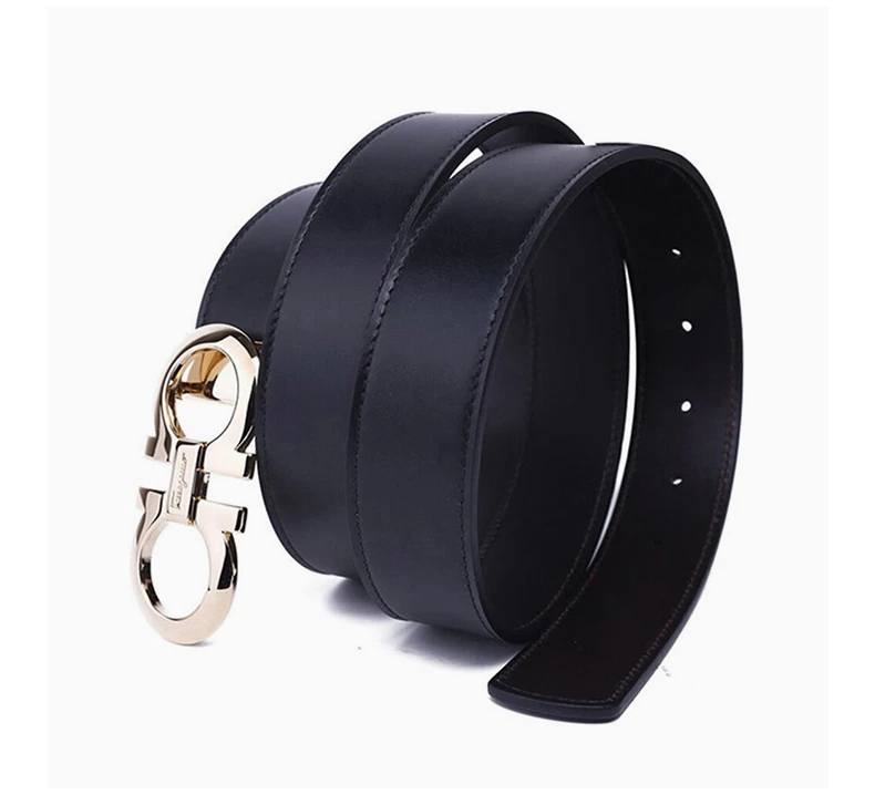 商品[国内直发] Salvatore Ferragamo|SALVATORE FERRAGAMO 拼色男士腰带 67-5542-586940,价格¥2898,第6张图片详细描述